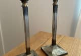 antique candle holders