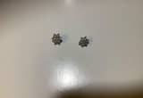 Star diamond earrings
