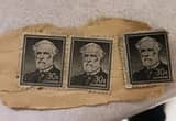 Robert E. Lee 30cent stamps & Lincoln 4c