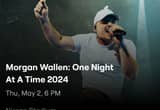 Morgan Wallen Concert Tickets