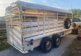 16 foot stock trailer great shape