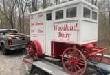 Vintage 1934 Horse Drawn Milk Wagon