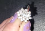 Beautiful Sparkling Ring Size 8!