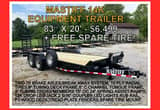 New 20' Mastiff 14k Trailer & Free Spare