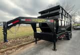 Roll Off Goosneck Trailer with bins