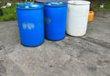 Plastic barrels