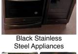 Black Stainless Steel Whirlpool Set