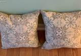 (2) Outdoor or Indoor Pillows