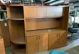 Used Credenza with Hutch