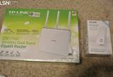 TP- Link router and range extender
