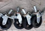 4 scaffold casters