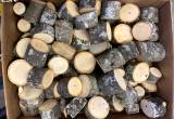 Small Hickory Pieces Charcoal Size