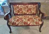 Antique Satee with Tapestry Upholstery