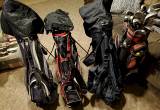 Golf Bags: Ping, Lynx, Orlimar, Dartek.