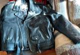 Men' s Leather Motorcycle Jacket