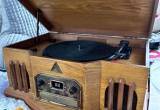 American Heritage Record Player & vinyls