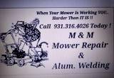 M & M Mower Repair & Alum. Welding
