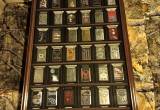 Zippo Lighters & Display Case Collection