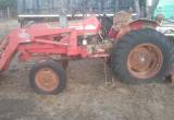 Massey ferguson tractor with loader
