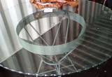 Round Glass Table