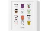 Coffee Cups Wall Art Print - New Orleans