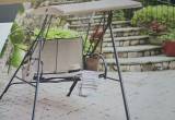 NEW 2-Person Steel Swing & Canopy #41411