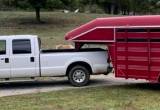2 horse stock trailer
