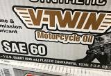 Amsoil VTwin full synthetic 60w 2 cases