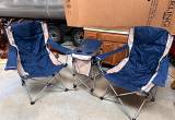 double folding bag chairs with table