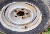 trailer tire and wheel
