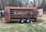 16 foot rawhide stock trailer