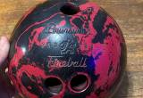 16lb Brunswick Fireball Bowling Ball