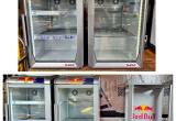 Red Bull Refrigerators and Stand