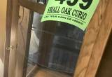 curio cabinet soild oak