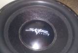 12 inch skar audio wooferwith dual voice