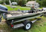 1984 Aries 16ft bass boat