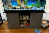 75 fish tank with stand