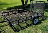 Utility Trailer 5ft x 8ft with ramp