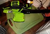 green works 60v chainsaw