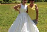 Sheri Hill White Prom/ Homecoming Dress