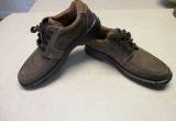 NEW Men' s ecco Leather Brown Shoes