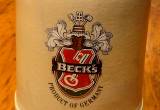 Beck' s German beer mugs