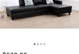 vegan leather sofa 101.5