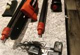 black and decker battery pole saw