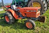 b8200 kubota tractor with cultivator