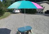 Step 2 picnic table with umbrella