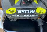1600 PSI Ryobi electric powerwasher.