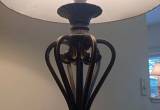 Metal Accent Lamp and Shade