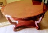 Solid wood vintage coffee table