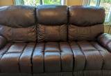 Lazboy Leather Reclining Sofa
